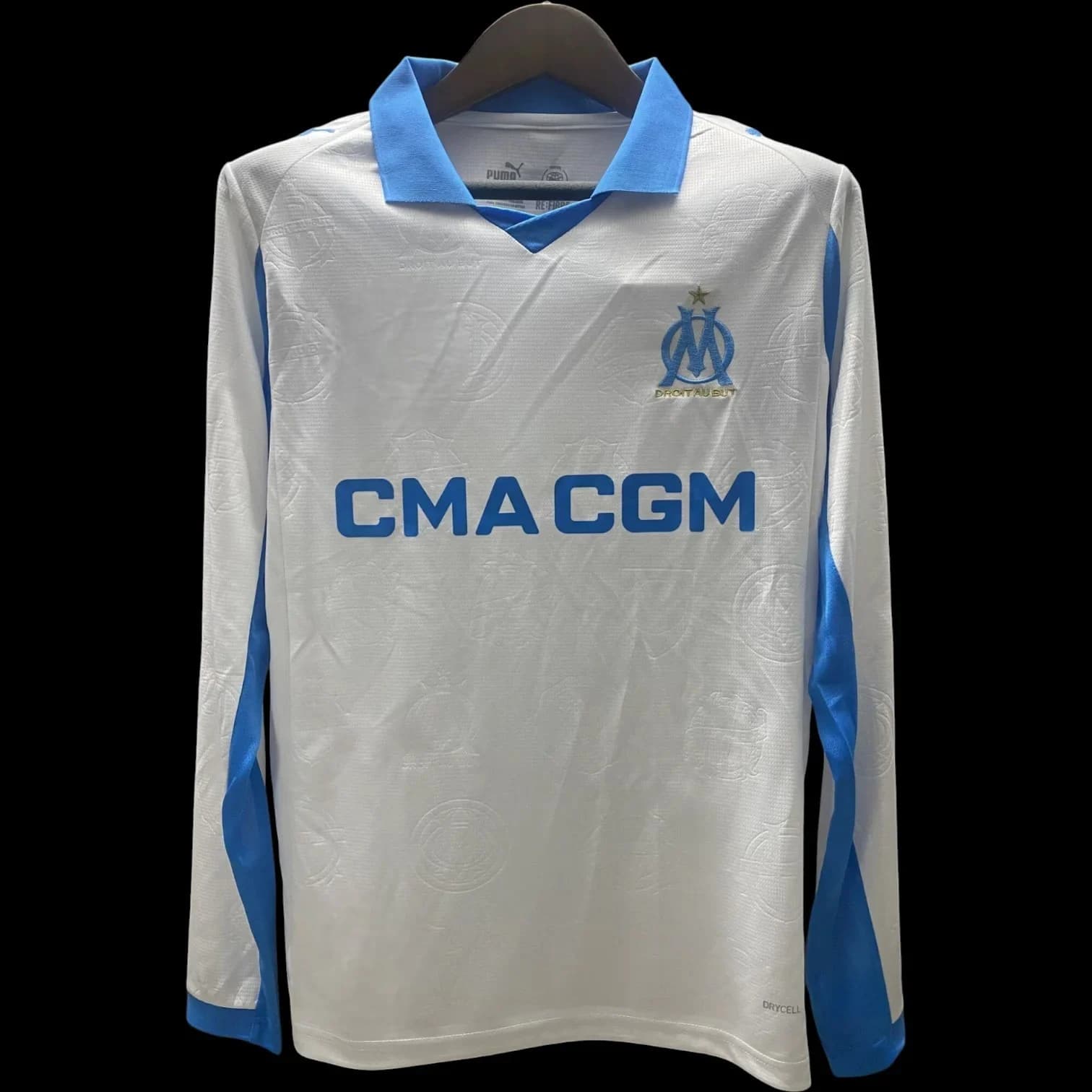 Marseille Maillot Manches Longues Domicile 25/26