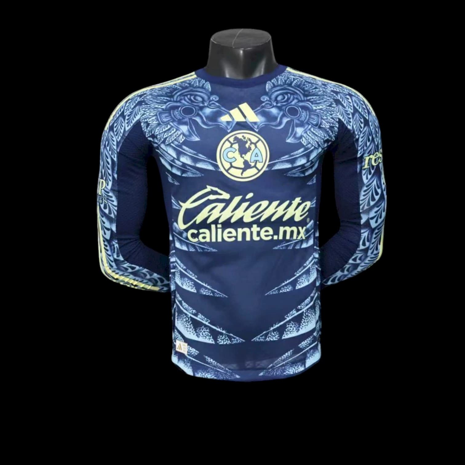 Club América jersey de manga larga visitante 25/26 – versión Player
