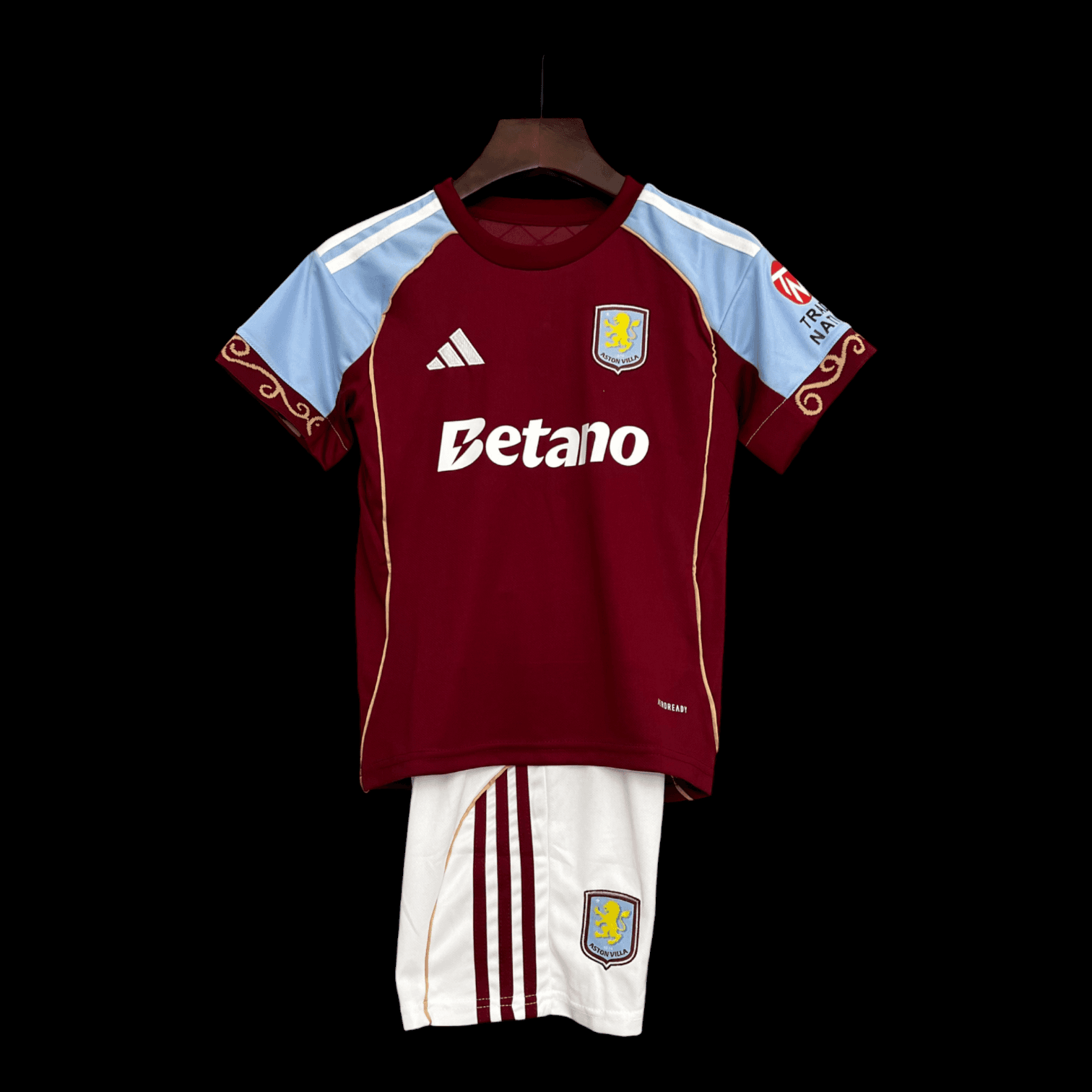 Aston Villa Maillot Domicile 25/26 – Enfant