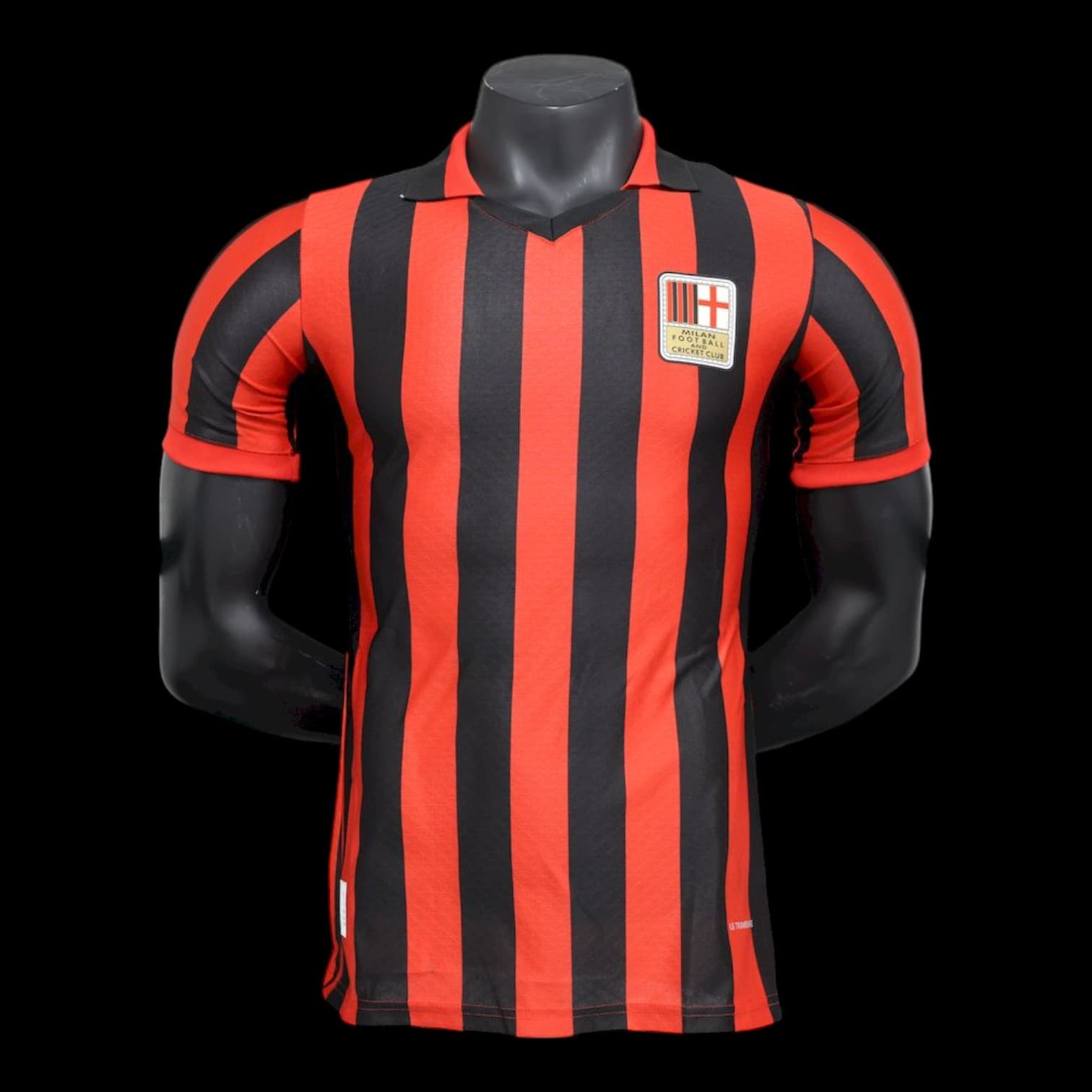 Milan AC 125th Anniversary Retro Edition Red Jersey – Player Version
