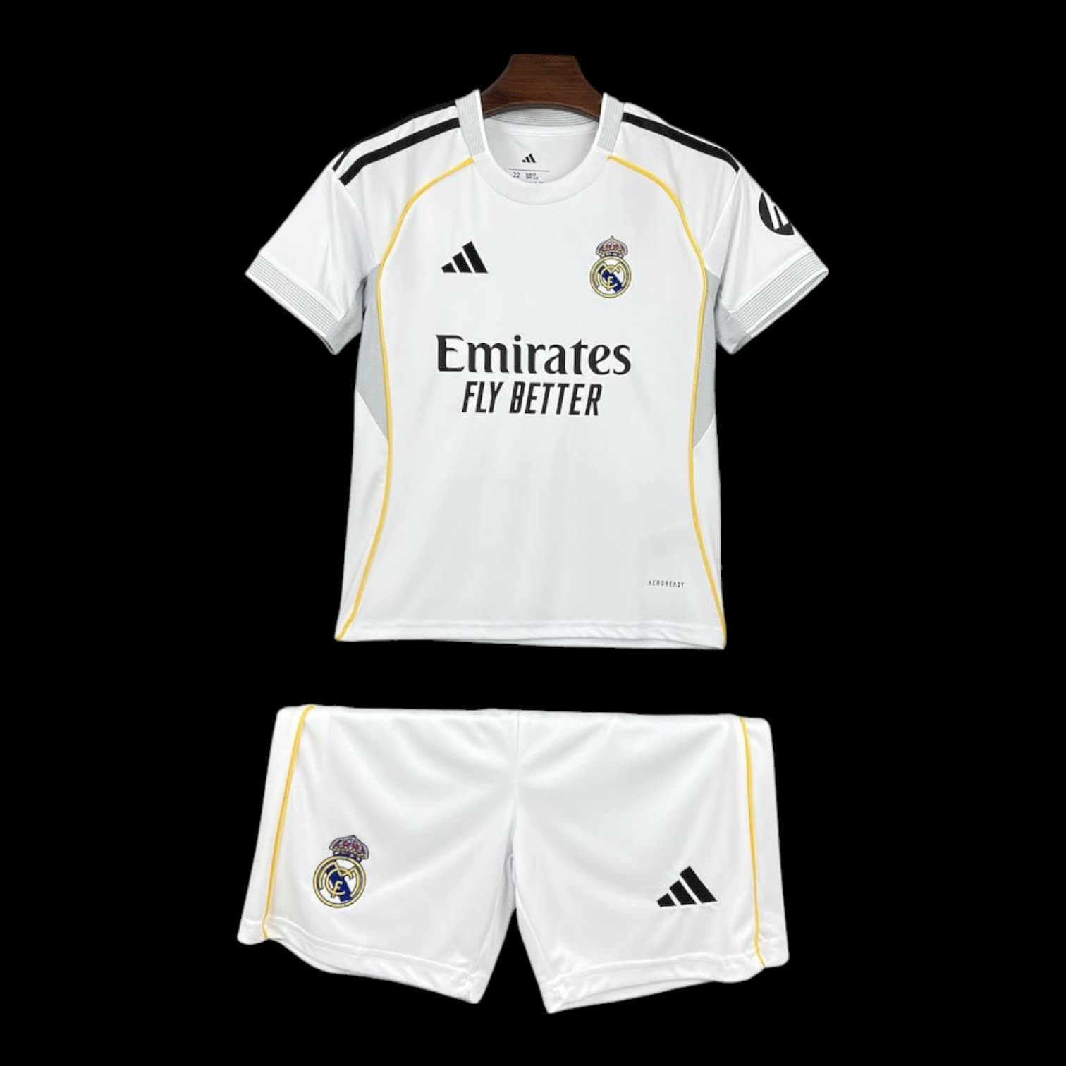 Real Madrid Maillot Domicile 25/26 – Enfant