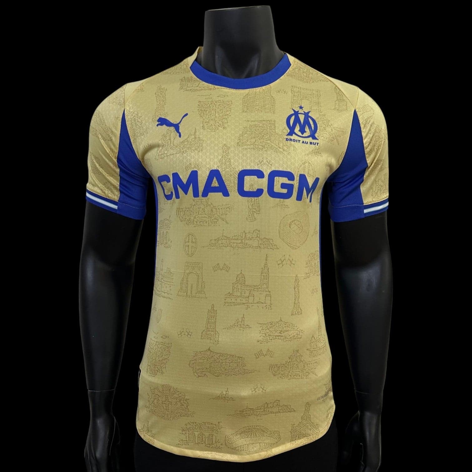 Marseille Fourth Jersey 25/26 – Player Version