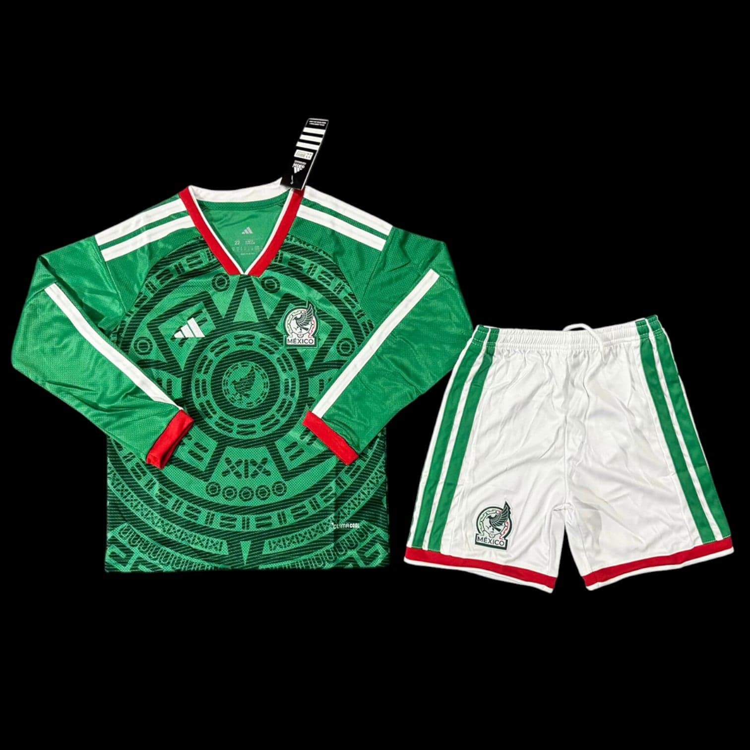 México jersey de manga larga local 26/27 – Niño