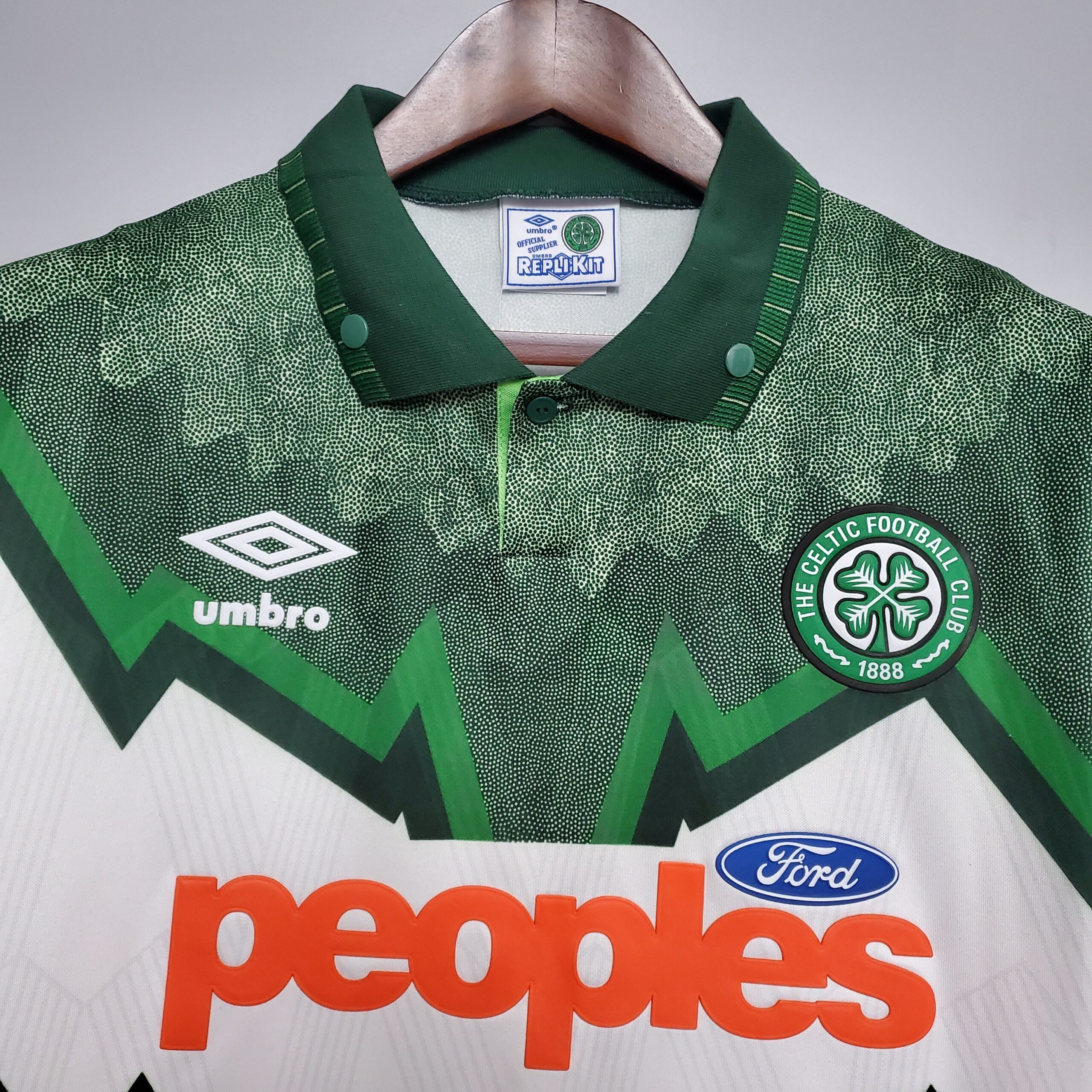 Celtic Glasgow Maillot Rétro 91/92 - vue 5