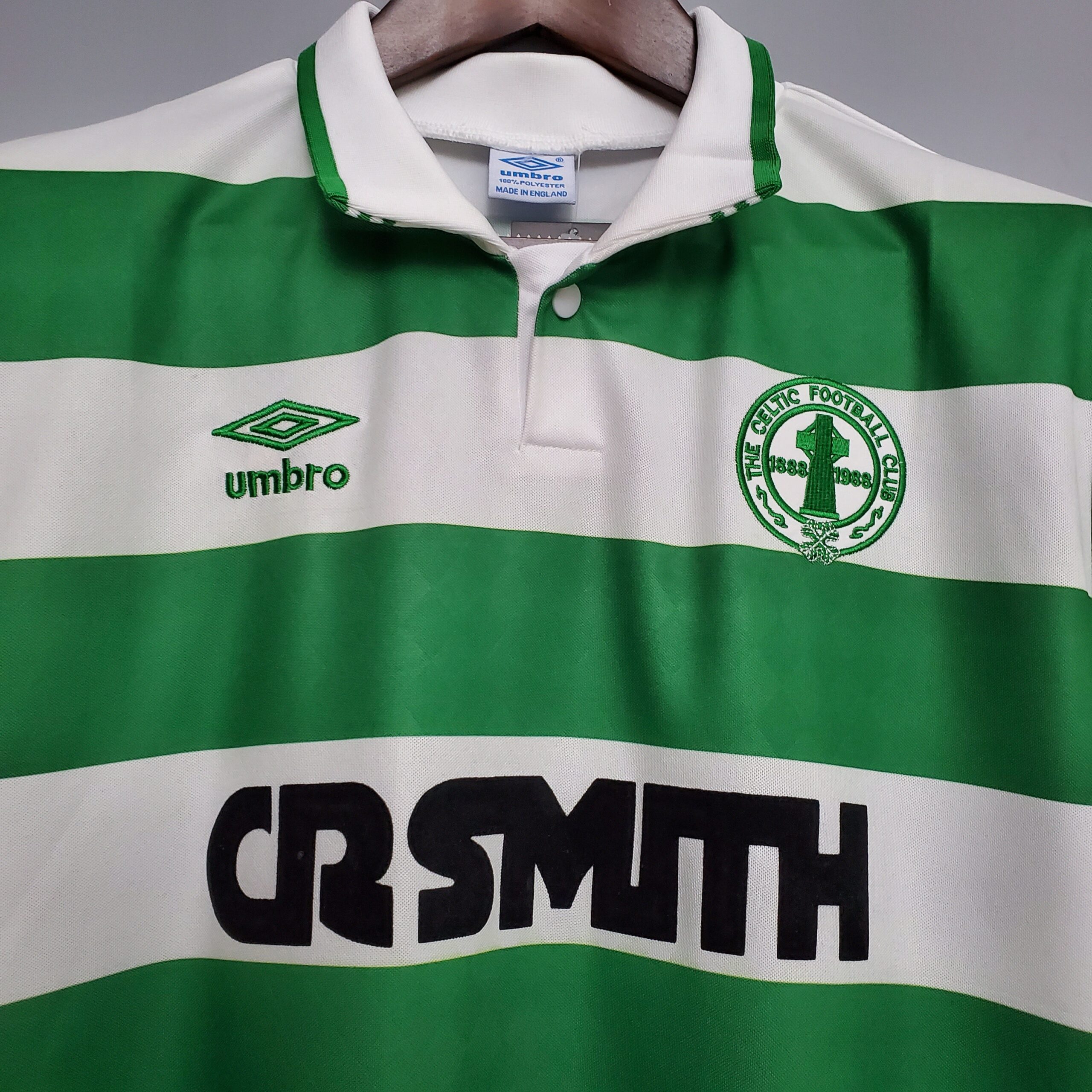 Celtic Glasgow Maillot Rétro 87/89 - vue 4