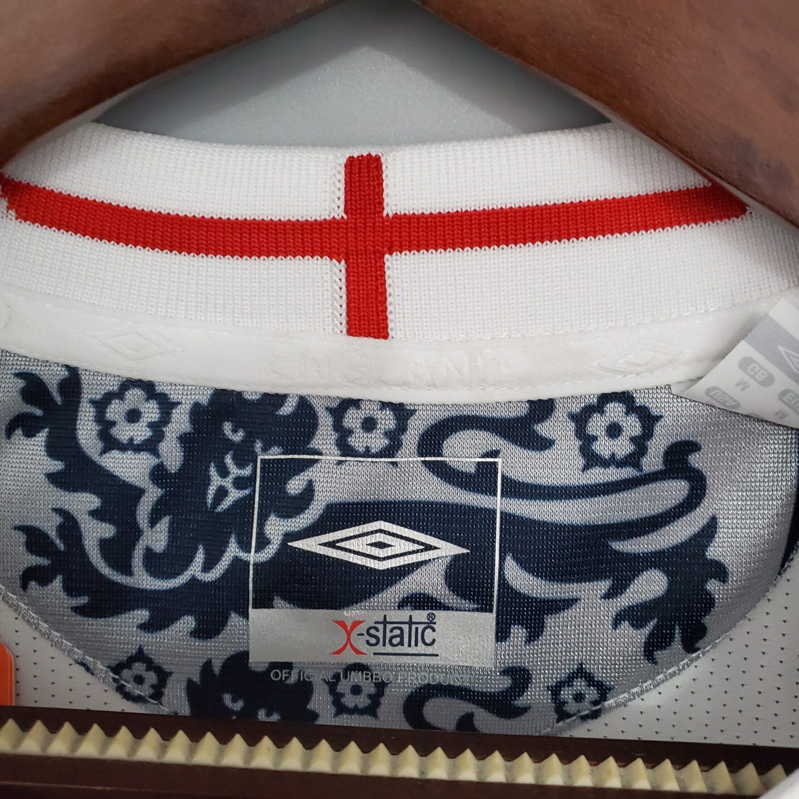 Angleterre Maillot Rétro 2006 - vue 6