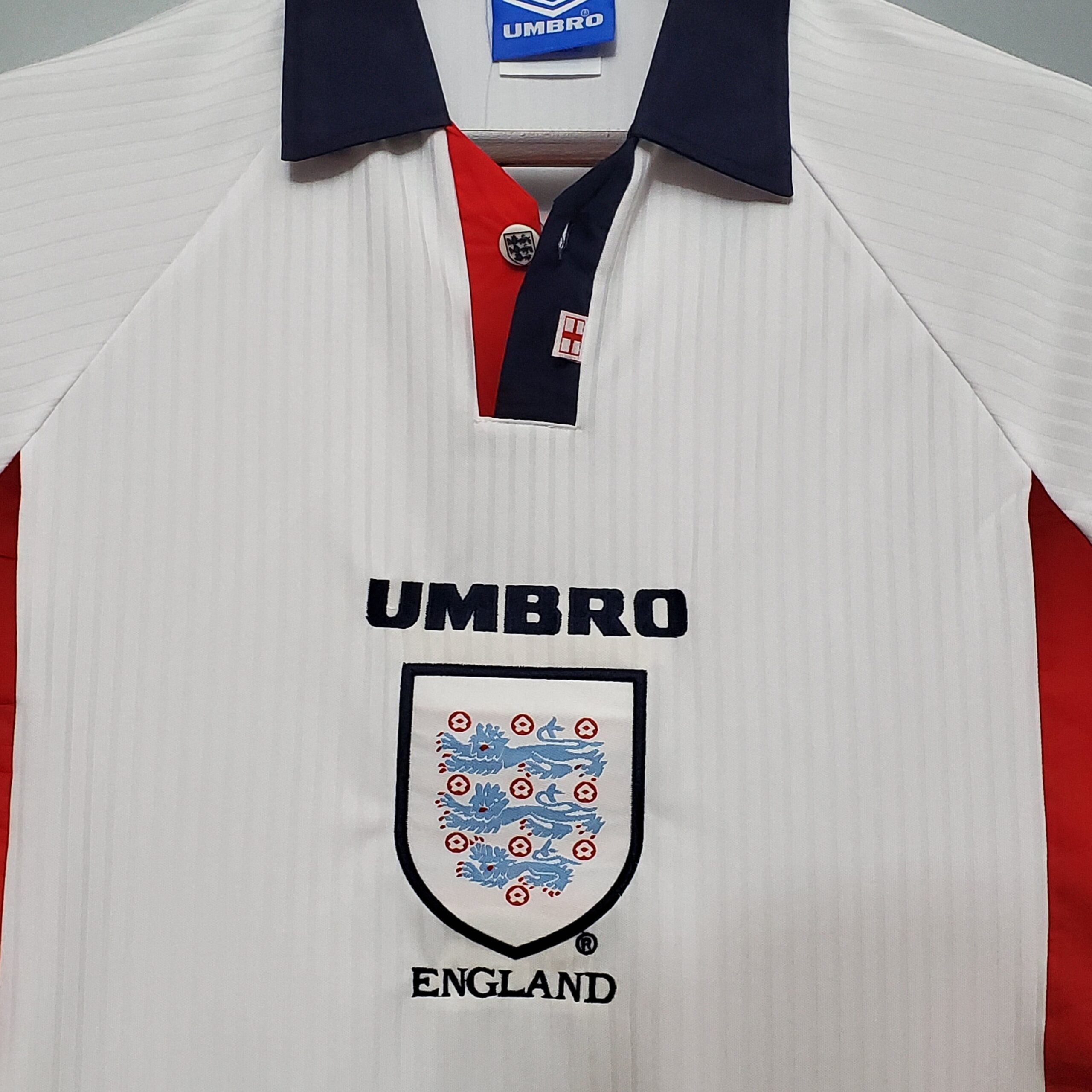 Angleterre Maillot Rétro 1998 - vue 7