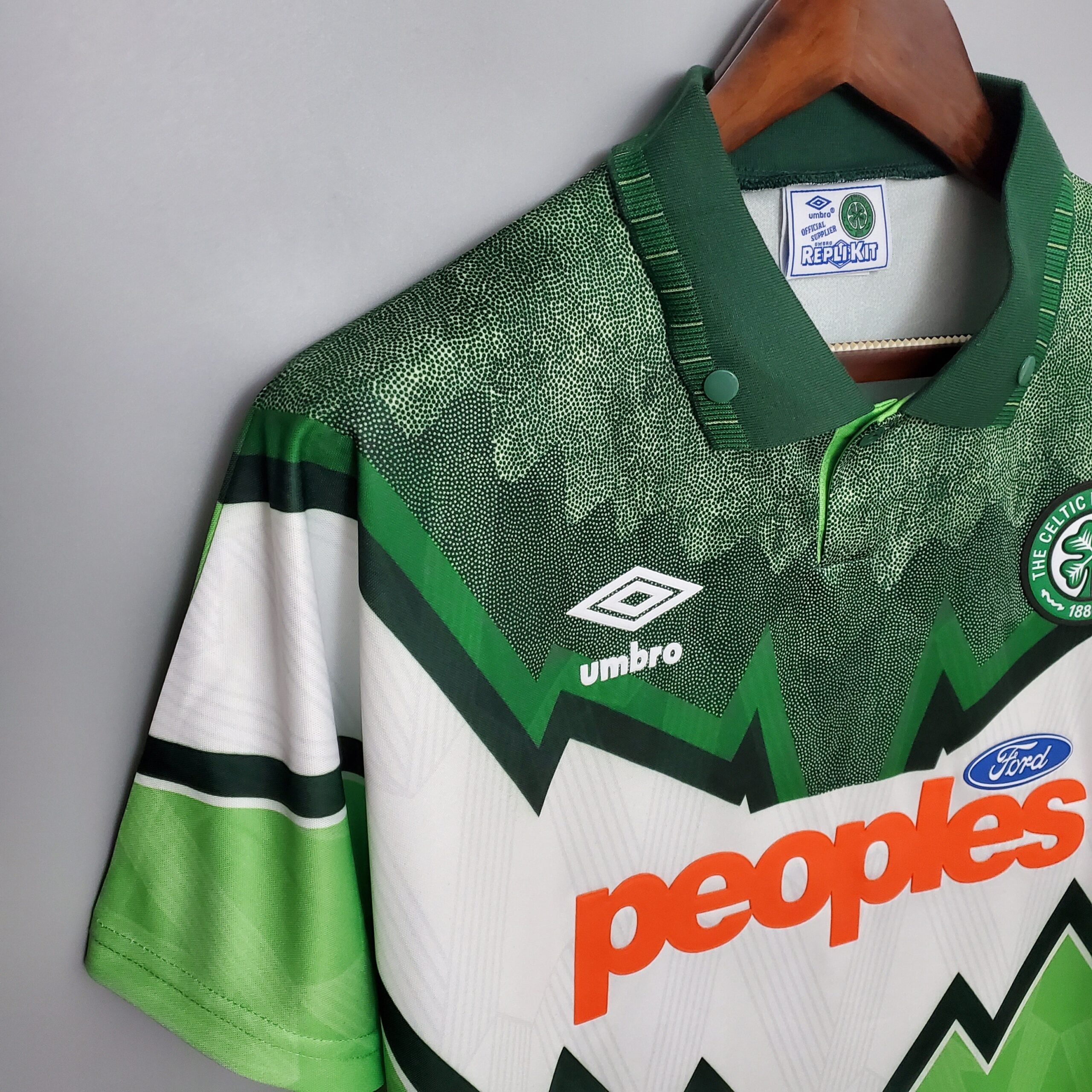 Celtic Glasgow Maillot Rétro 91/92 - vue 8