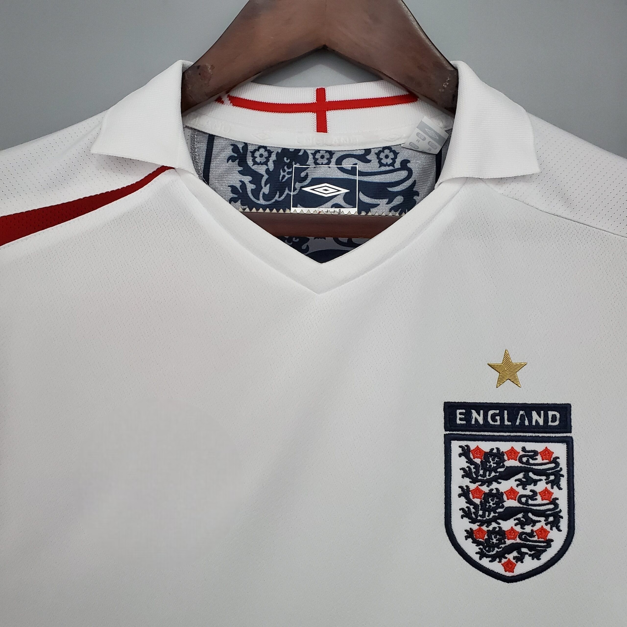 Angleterre Maillot Rétro 2006 - vue 9
