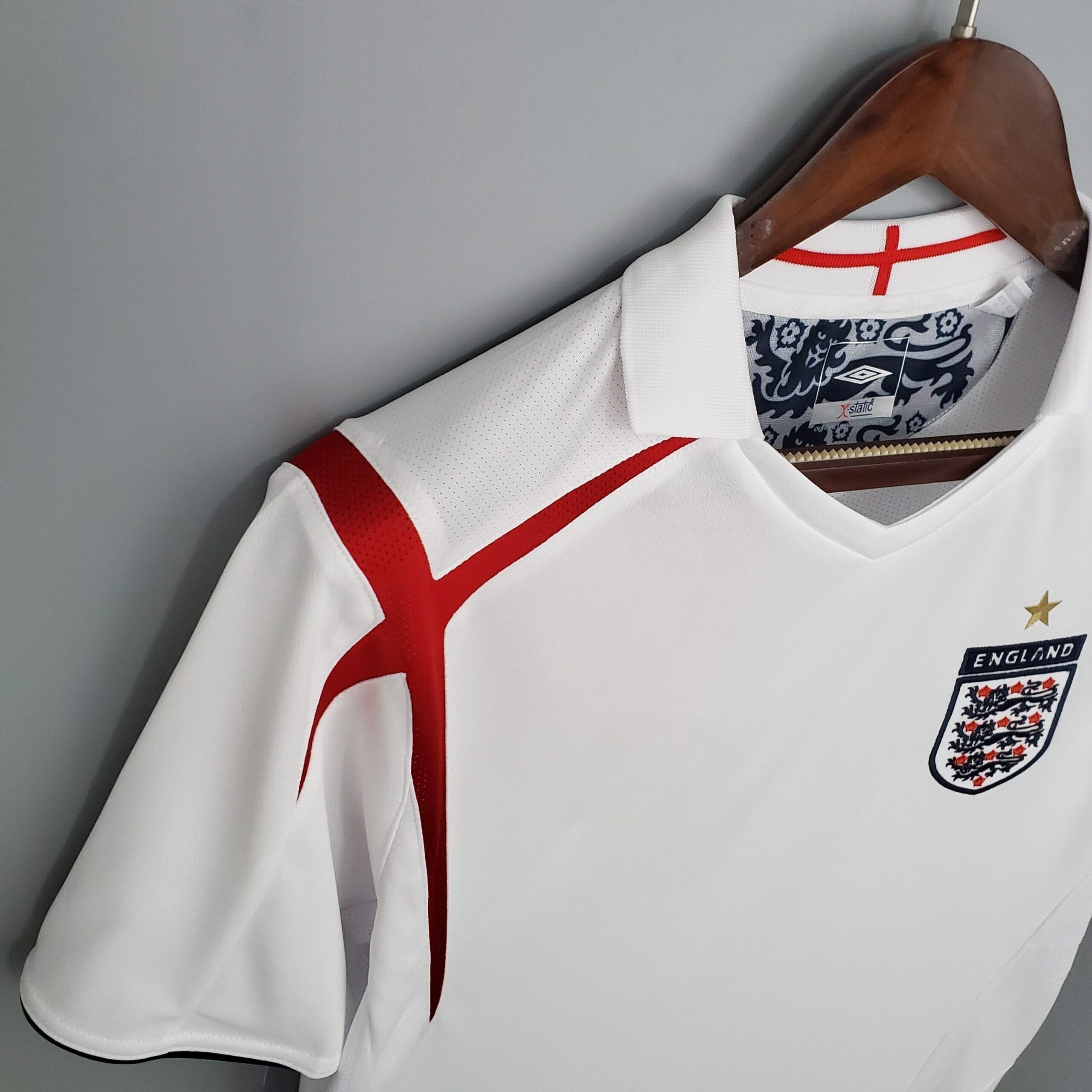 Angleterre Maillot Rétro 2006 - vue 10