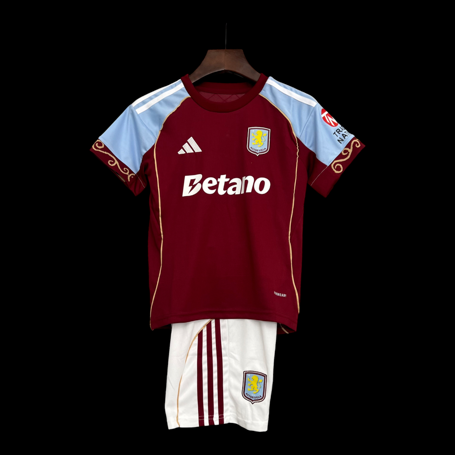 Aston Villa Maillot Domicile 25/26 – Enfant
