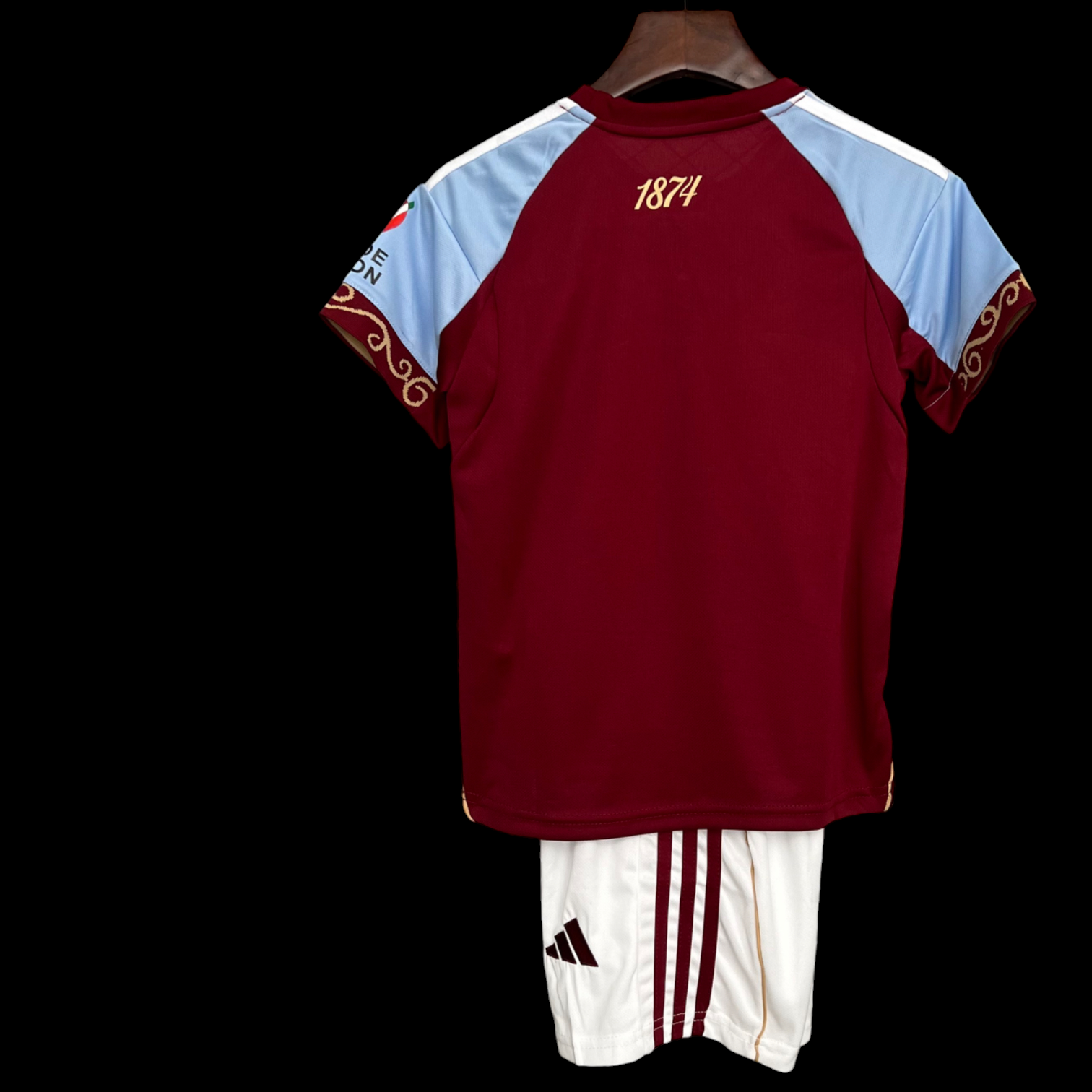 Aston Villa Maillot Domicile 25/26 – Enfant