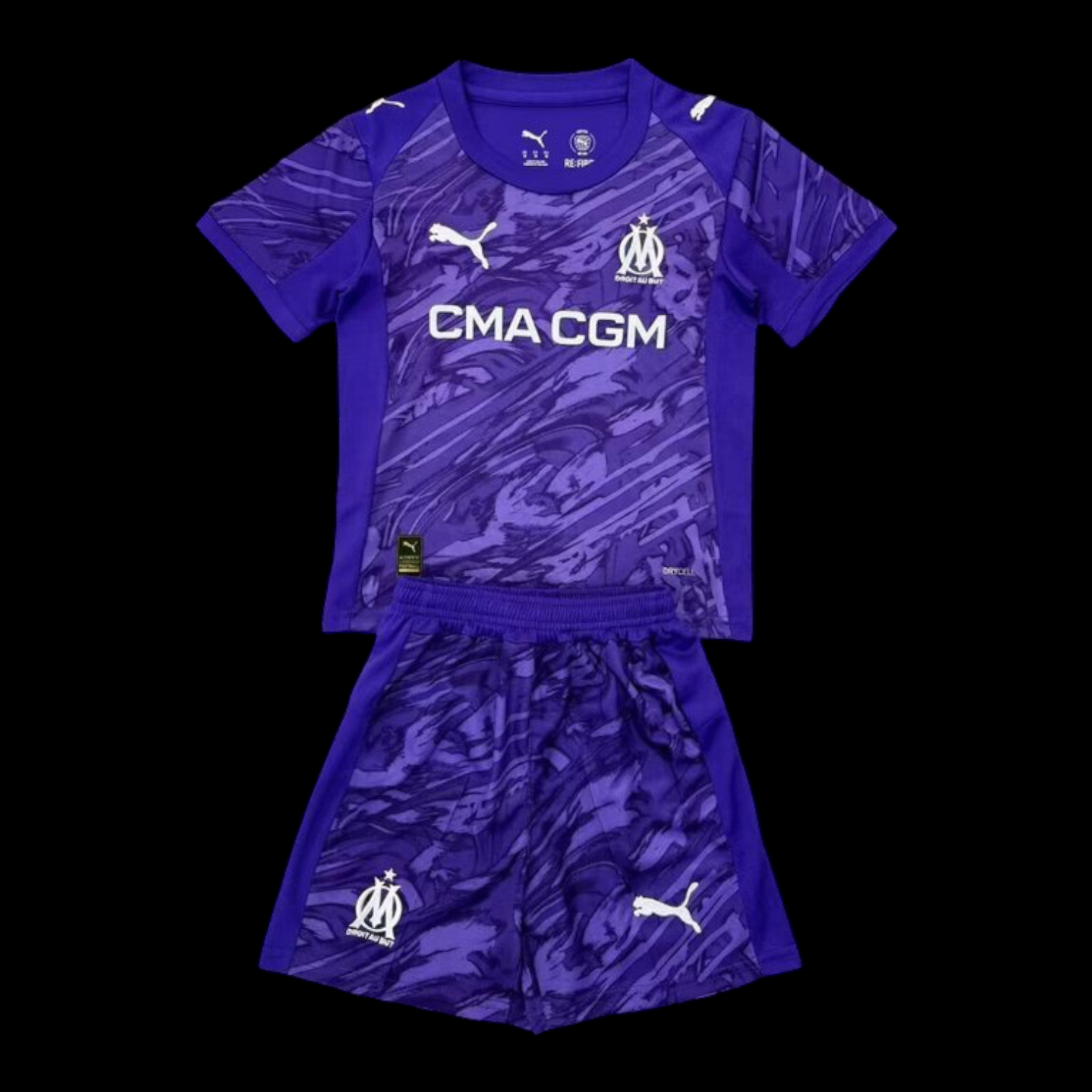 Marseille Maillot Gardien 25/26 – Enfant
