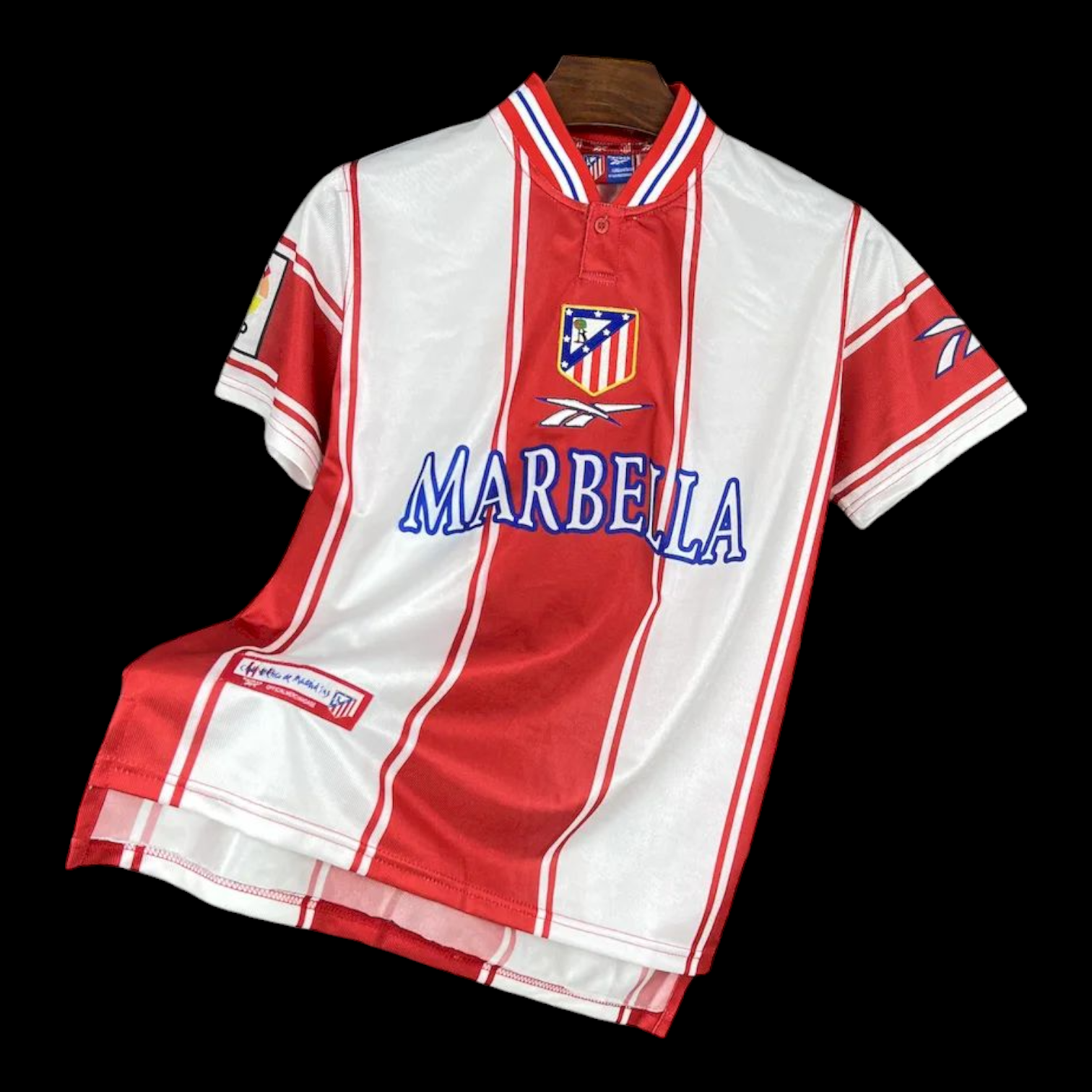 Atlético Madrid Maillot Domicile Rétro 1990/2000
