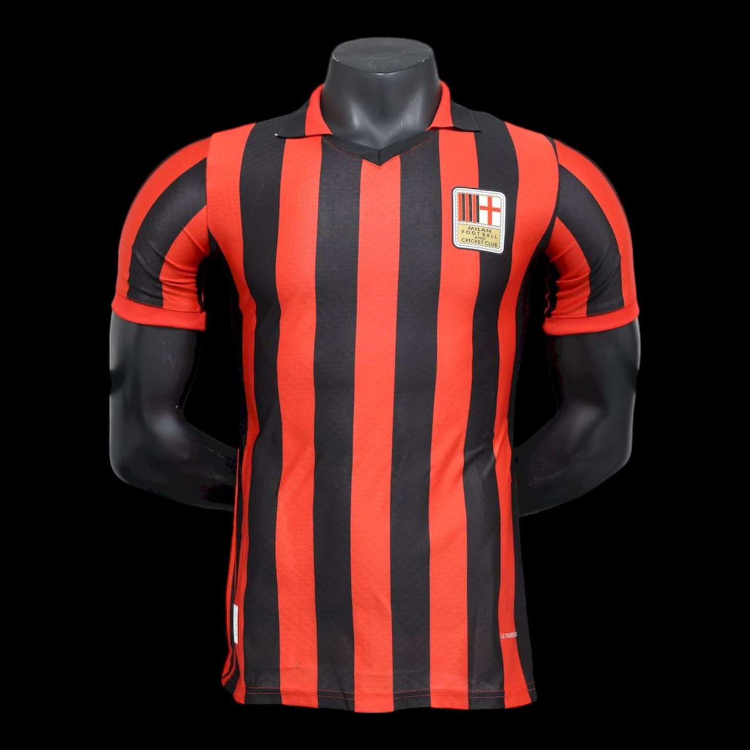 Milan AC Maillot 125th Anniversary Edition Retro Rouge – Version Player