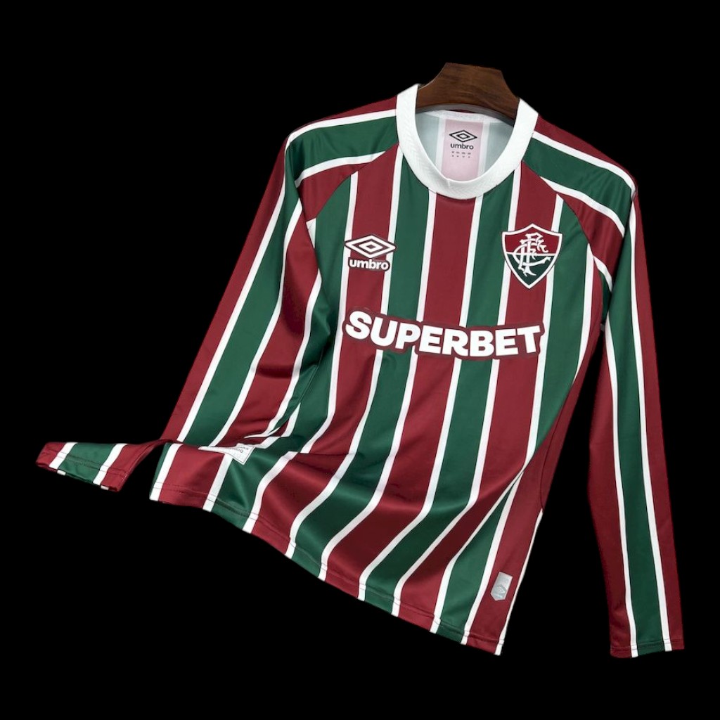 Fluminense Maillot Manches Longues Domicile 25/26