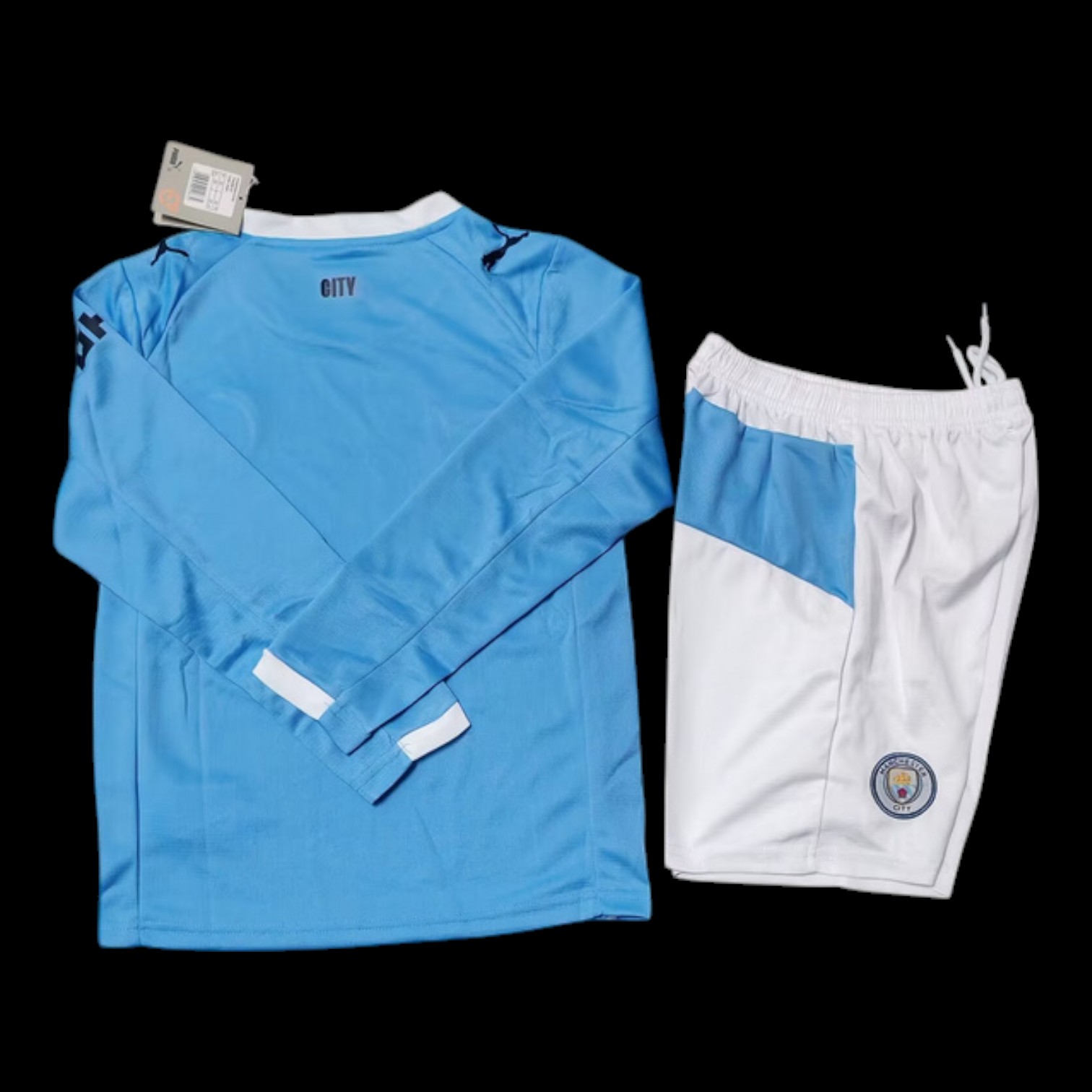 Manchester City Maillot Manches Longues Domicile 25/26 – Enfant