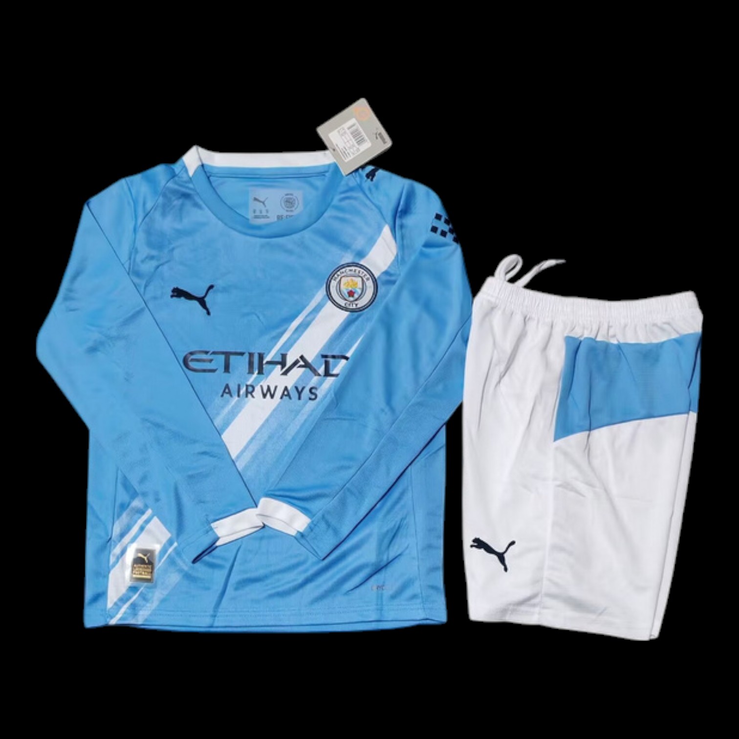 Manchester City Maillot Manches Longues Domicile 25/26 – Enfant