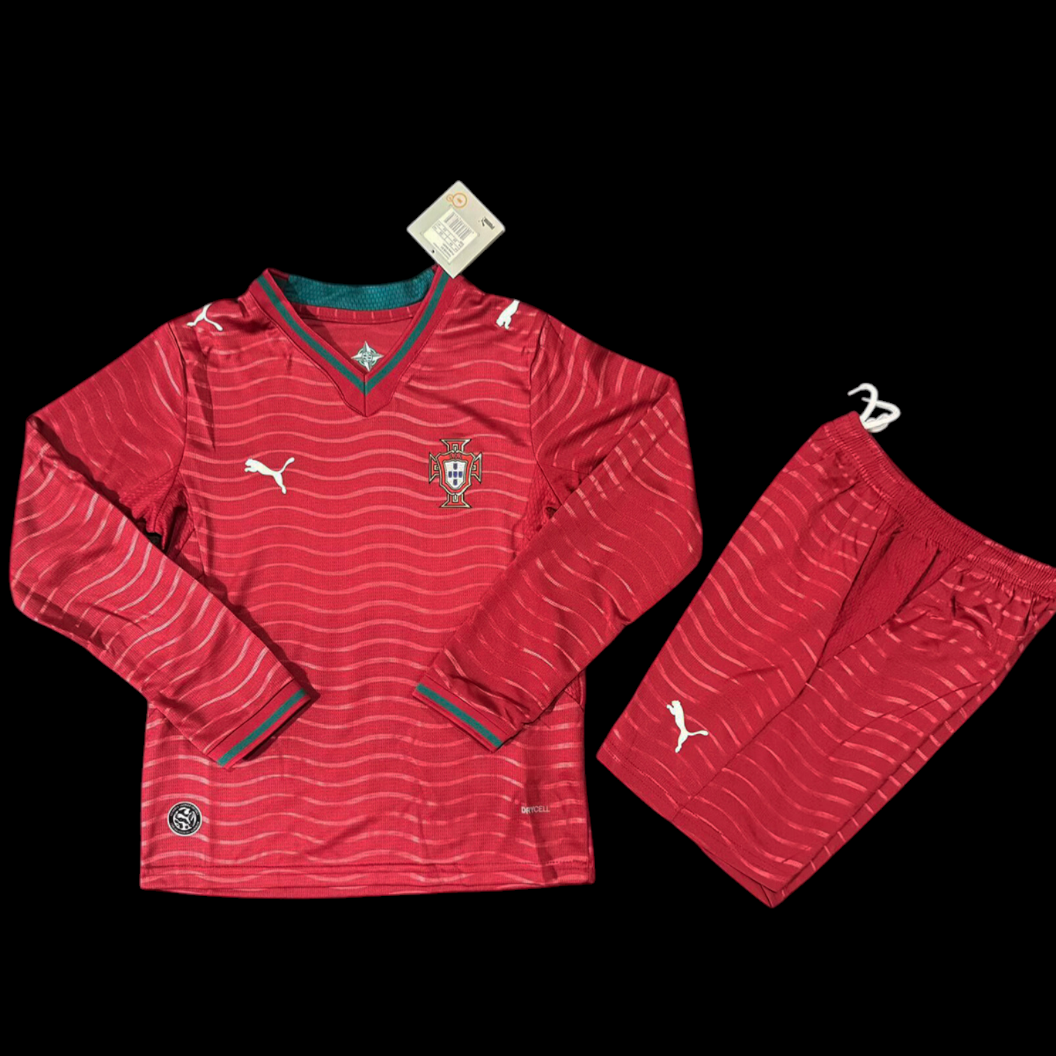 Portugal Maillot Manches Longues Domicile 26/27 – Enfant