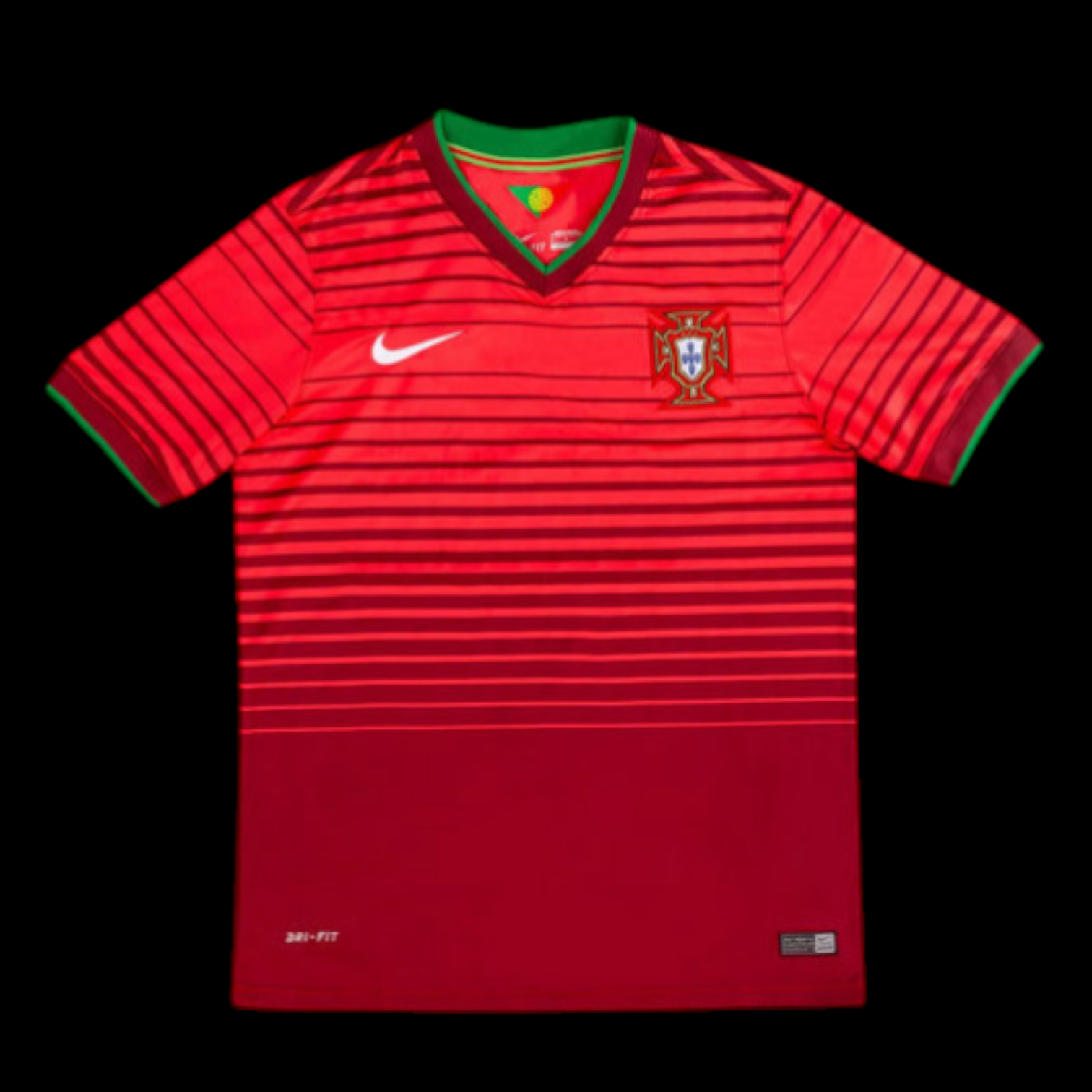 Portugal Maillot Domicile Rétro 2014