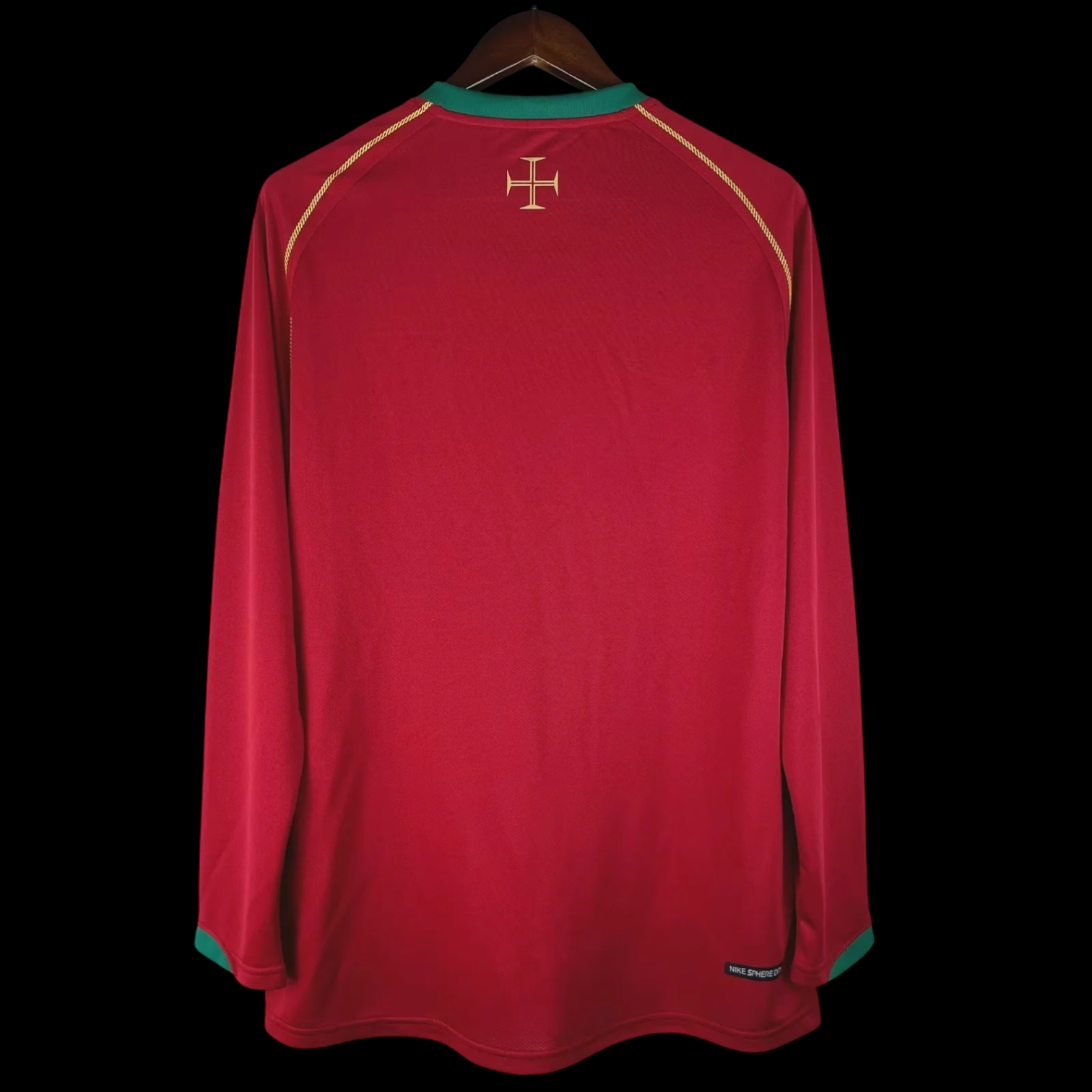 Portugal Maillot Manches Longues Domicile Rétro 2006