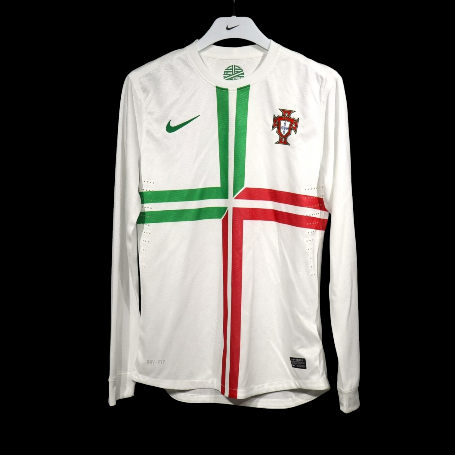 Portugal Maillot Manches Longues Extérieur Rétro 2012