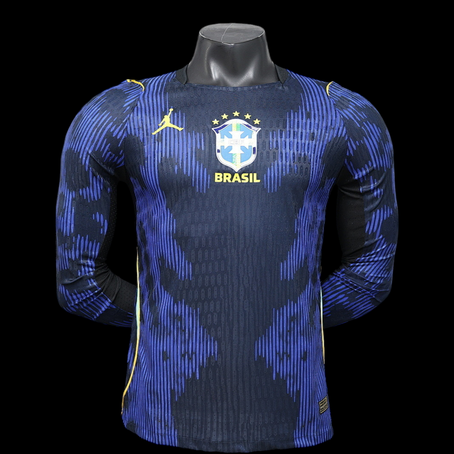 Brésil Maillot Extérieur Manches Longues 26/27 – Version Player