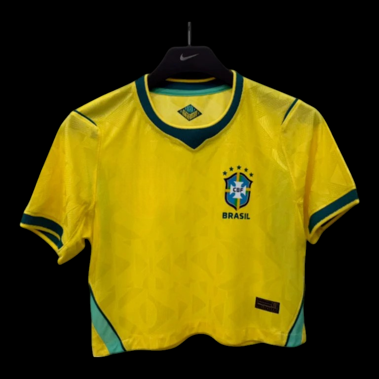 Brésil Crop Top Domicile 26/27