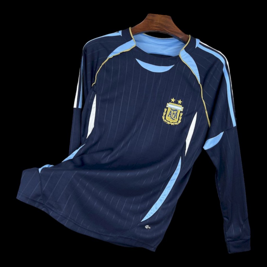 Argentine Maillot Extérieur Rétro Manches Longues 2006/2007